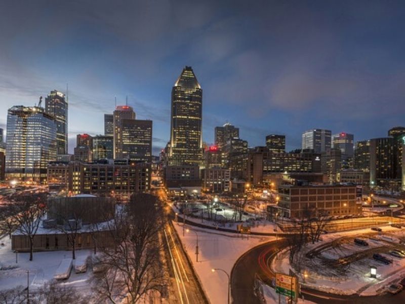 Magnifique photo de la ville de Québec