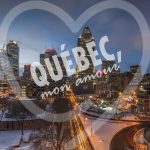 Photo de Québec ayant pour titre "Québec, mon amour"